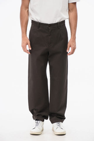 Straight-Leg Chino Pants with Belt Loops