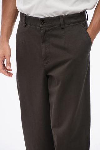 Straight-Leg Chino Pants with Belt Loops