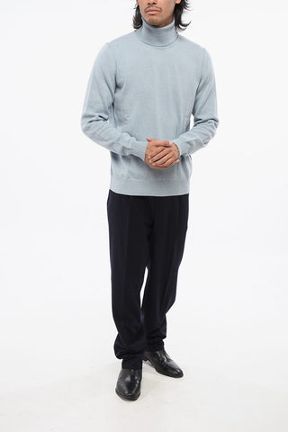 MM4 Pure Cashmere Turtleneck Sweater
