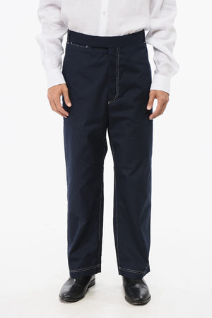 코튼 혼방 스트레이트 팬츠