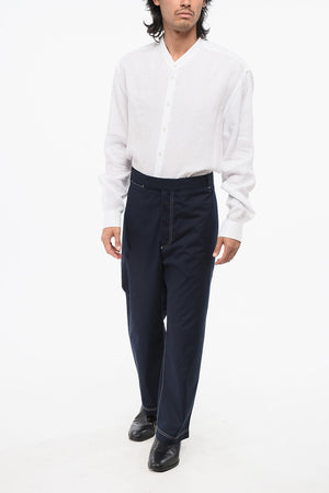 코튼 혼방 스트레이트 팬츠