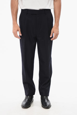 Pantaloni in Lana a 1 Pince