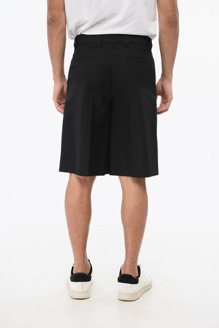 Shorts a 1 Pince in Misto Lana