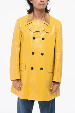 MM14 Wasserabweisender Trench mit Velourskragen