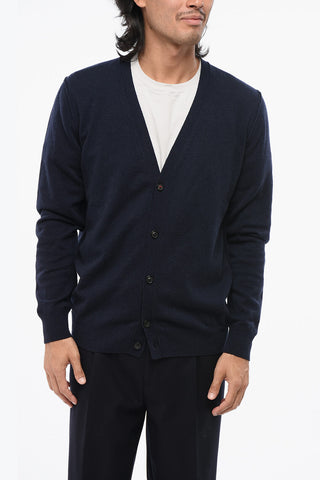 MM4 Cardigan in Cashmere con Scollo a V