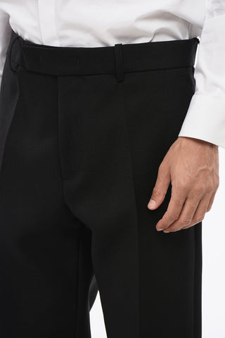 Wool Twill Straight Leg SERGE Pants