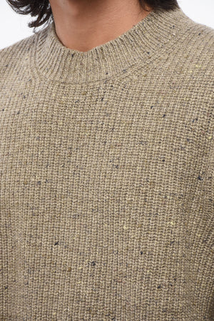MM1 Mixed-Wool Crewneck Sweater