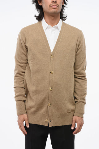 MM10 Cardigan in Lana con Scollo a V