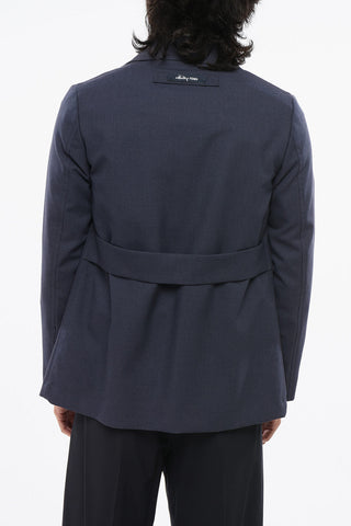 Virgin Wool Jacket MIRTO with Classic Lapel