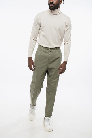 Cargo-Hose mit einer Bundfalte aus Baumwolle