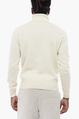 Virgin Wool Turtleneck Sweater