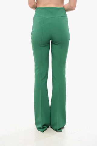Bootcut-Hose mit Schleife aus Velolur