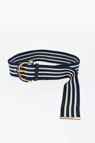 Pinstriped Woven Belt