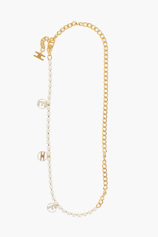 Embellished Belt with Lobster Clasp Closure