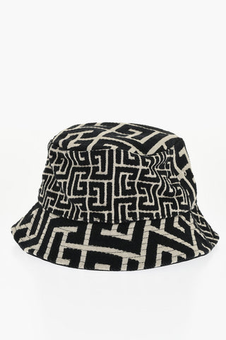 Cappello Bucket Reversibile con Monogram All-Over