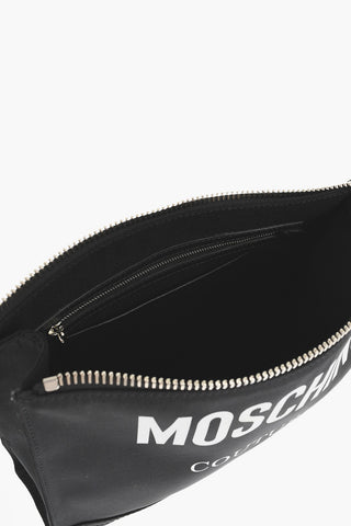 COUTURE! Necessarie in Tessuto con Maxi Logo Frontale