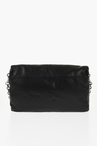 Quilted Leather Shoulder Bag CHOC