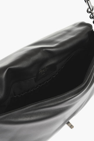 Quilted Leather Shoulder Bag CHOC