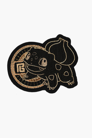 POKEMON Wool Patch BULBASAUR Embellished With Strass