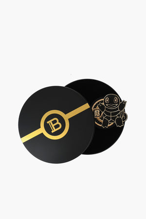 POKEMON Gold-Effect Wool Patch SQUIRTLE Embellished with Strass