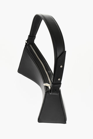 Borsa Hobo ZENITH In Pelle con Logo Frontale