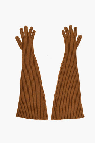 Gerippte Kaschmirhandschuhe FERGIE