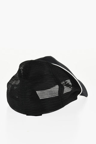 Unifarbenes Baseball-Trucker-Cap mit Kontrastdetails