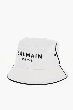 Solid-Color Bucket Hat B-ARMY with Printed Logo