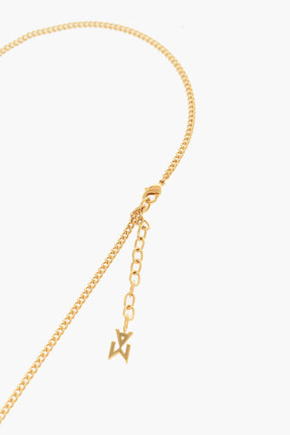 Collana Effetto Dorato con Pendente a Forma di Cuore