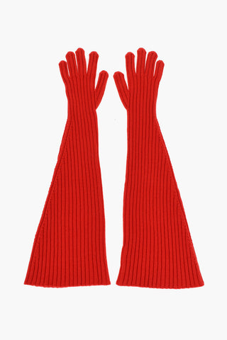 Gerippte Kaschmirhandschuhe FERGIE