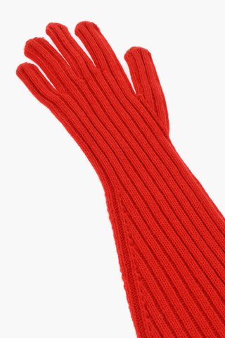 Gerippte Kaschmirhandschuhe FERGIE