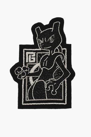 POKEMON Silver-Effect Wool Patch MEWTWO