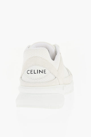 Schnür-Sneaker aus Wildleder und Textil RUNNER