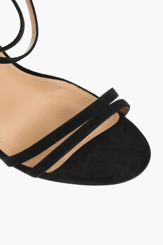 Sandali in Suede INES con Tacco a Spillo 10,5cm