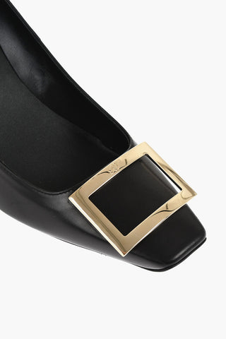 Pumps in Pelle BELLE con Fibbia Iconic 7cm