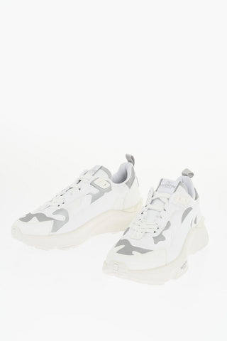 Sneakers ROCKSTUD in Canvas con Suola in Gomma