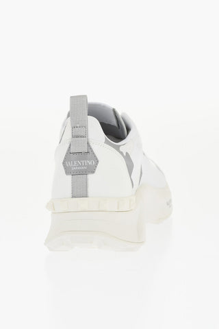 Sneakers ROCKSTUD in Canvas con Suola in Gomma