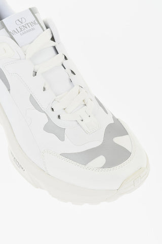 Sneakers ROCKSTUD in Canvas con Suola in Gomma