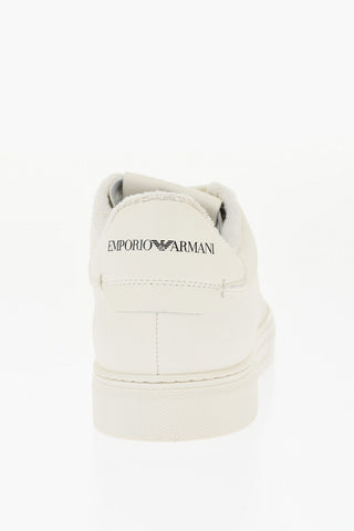 Leather Lace-up Sneakers