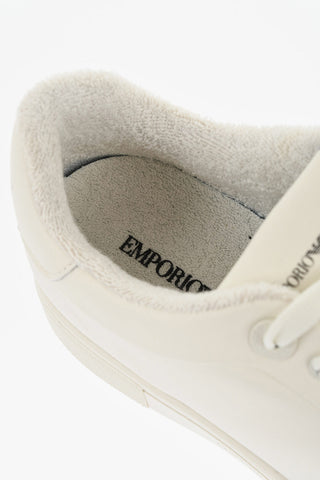 Leather Lace-up Sneakers
