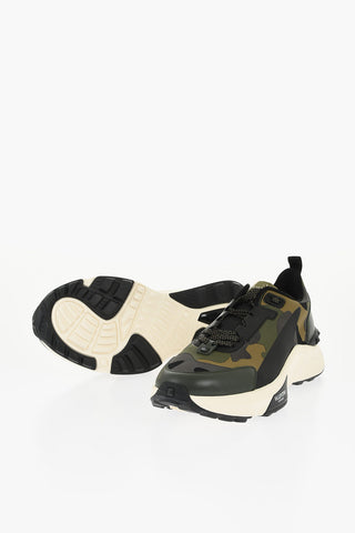 Sneakers ROCKSTUD in Canvas Motivo Camouflage