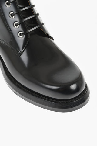 Anfibi CARLO in Pelle Spazzolata