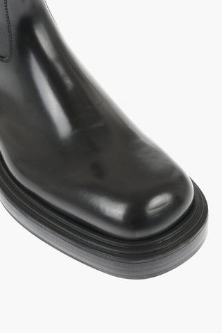 Brushed Leather FORMIA Booties