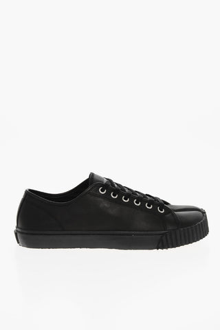 MM22 Low-Top Leather Sneakers TABI in Solid Color