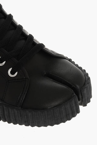 MM22 Low-Top Leather Sneakers TABI in Solid Color