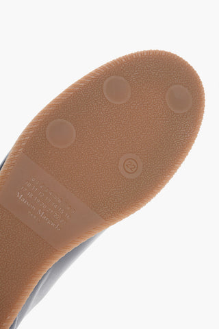 MM22 Sneakers Basse in Pelle con Rifiniture in Suede