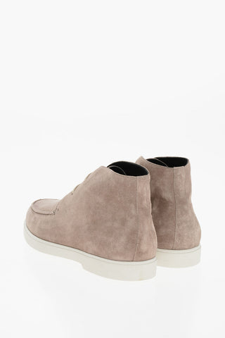 Polacchine in Suede BRUSCHI con Suola in Gomma