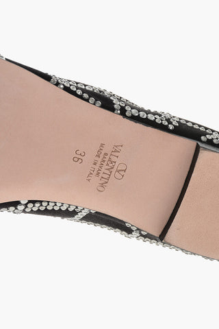 Ballerine in Seta con Cristalli