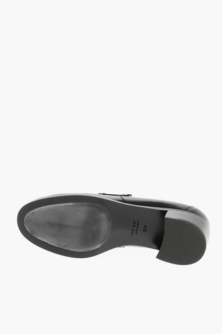 Leather Penny Loafers VERA 5cm