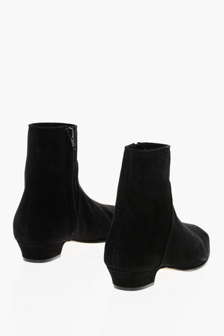 Suede AWAR Flat Booties